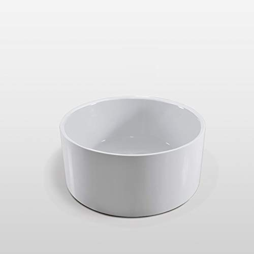 FREESTANDING Bathtub Modern Design Bath TUB Crystal Diameter 134 cm New