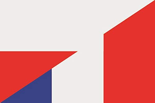 U24 Drapeau de la Pologne France de qualité supérieure 40 x 60 cm