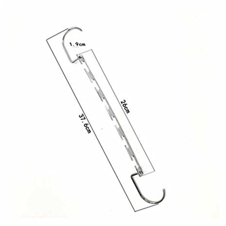 luckxuan Wäscheständer/Wäschetrockner Kleiderbügel for Kleidung Hängende Halskette Metalltuch Kleiderbügel Kleiderbügel Kleiderbügel Kleiderschrank Kleiderschrank Lagerhalter Clothes Drying Rack