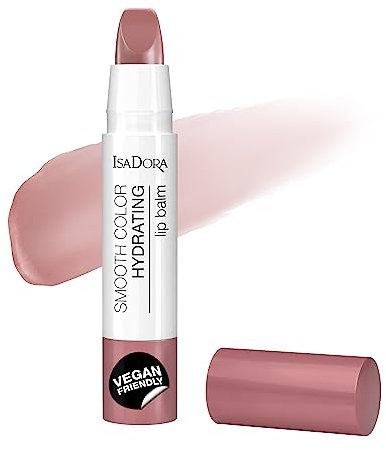 Isadora Lippenbalsam - natürliche Lippenpflege mit Farbe - Schützt und Pflegt - Tinted Lip Balm Lippenpflegestift - Lippenpflege trockene Lippen - Lip Repair & Care - Soft Caramel