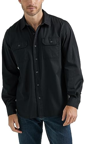 Wrangler Authentics Men's Men's Long Sleeve Classic Woven Shirt Men's Long Sleeve Classic Woven Shirt