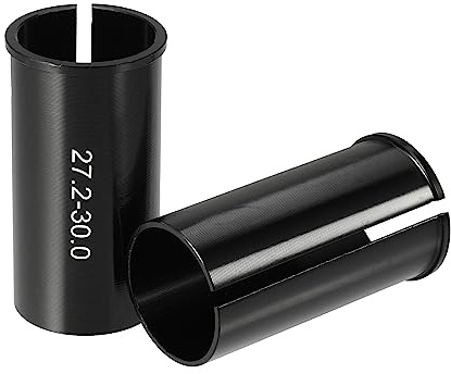 QUARKZMAN 2 Stück Fahrrad Sattel Stützen Rohradapter Reduzierhülse 27.2mm auf 30.0mm