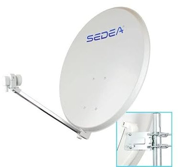 Parabole Acier électrozingué Quick 65+Lnb