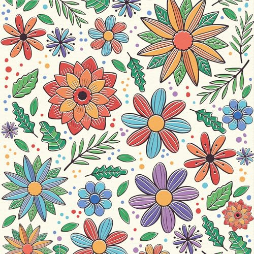 LZH-LP Självhäftande tapet blommiga blad tapet tjockare Peel and Stick-tapeter avtagbar vinylwrap färgglad tapet klibbig baksida vattentät möbler väggtäckningsfilm (QZ011B, 44 x 300 cm)