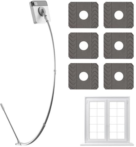 Fensterreinigungsbürste mit Verlängerung | Langer Griff Fensterreiniger | Ausziehbarer Fensterabzieher | Verstellbarer Abzieher Schrubber für Zuhause, Fensterreinigungsbürste mit Verlängerungsstange