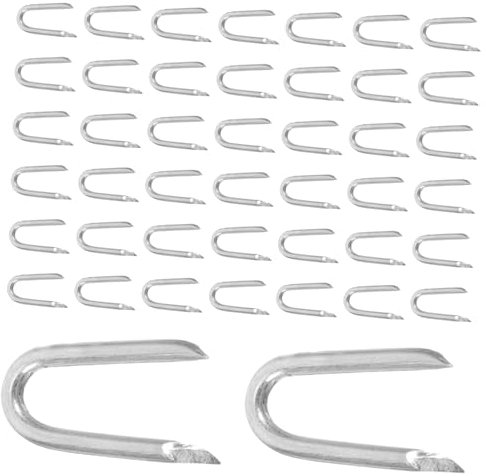 SOLUSTRE 200stücke U-förmige Nägel Für Zaunbefestigung Zuverlässige Metallstifte Für Drahtzäune Vielseitige Anwendung Landwirtschaft Und Gartenbau Inklusive Stabiler Fixierung