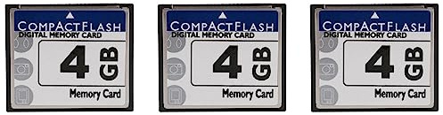 MVOSJFIE 3X Professional 4GB Compact Flash Memory Card(White&Blue)