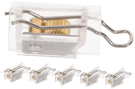 Healifty 6pcs Venetian Blinds Accessories Blind Cords Lock Tilt Mechanism for Window Components Vertical Home Indoor Use