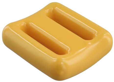Kznifmk Pesas de Buceo para Cinturón de Pesas de Buceo Pesas de Buceo Recubiertas de Plomo Pesas de Buceo Recubiertas, Pesas de Cinturón de Buceo 1000 G Amarillo