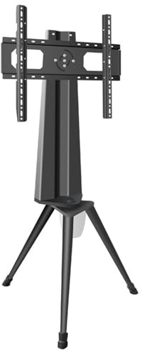 GUODDM Supporto TV Motorizzato Portatile - Supporto da Pavimento for TV, Treppiede for TV da 32-65 Pollici, Supporto da Pavimento for TV con Commutazione dello Schermo