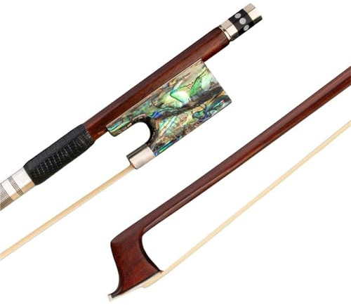 Estándar Arco De Violín 4/4 Accesorios De Cuproníquel Para Arco Violín Crin Blanco Mongolia Ligero Y Duradero