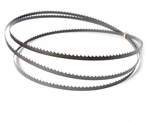 PNAJFUEL Bandsägeblatt, Bimetall-Bandsägeblatt, 3 Stück Zum Schneiden Von Kurvensägeblatt, Bandsägeblatt 6,4 Mm (1/4'') X 0,4 Mm, 8 Zoll; Holzbearbeitungsbandsägenwerkzeuge/1425-6-6T