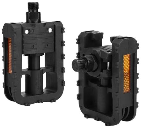 Faltbare Fahrradpedale mit reflektierenden Streifen, rutschfest, 9/16 Zoll, Universal-Pedale für City Bike MTB Trekking