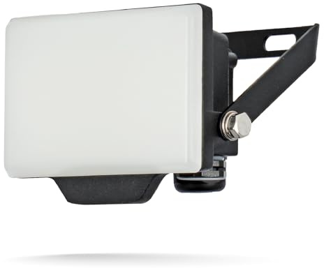 LED Strahler mit Außen, 10W 800LM, Fluter 4500K Neutralweiß, superheller Scheinwerfer, IP65 wasserdichte Wandleuchte, ideal für **Garten, Garage, Haus, Hof [Energieklasse F]
