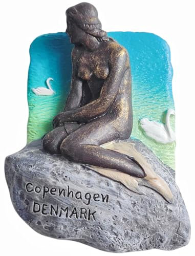 Kühlschrankmagnet Kopenhagen Dänemark Tourismus Souvenir Kühlschrank 3D Dekoration Handwerk Kollektion