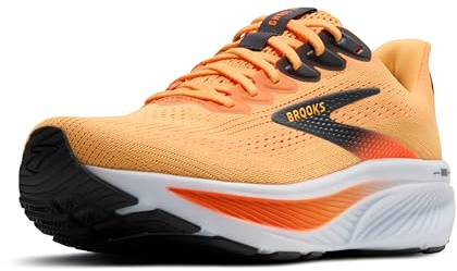 BROOKS Ghost 17, Sneaker herr, 46 EU, Blå orange gul ebenholts, 46 EU