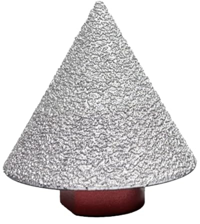 Hscjymnd Utensile per Smussatura Diamantato per Brasatura M14 Piastrella per Pavimenti In Pietra Punta per Trapano Ad Espansione Fori In Ceramica Testata Smerigliatura Smussatura Conica