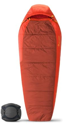 SEA TO SUMMIT - Hamelin Schlafsack aus Kunstfaser (–9 °C) - Konturiert - Free-Flow-Reißverschluss - Revive Loft-Isolierung - RCS-Recyclingmaterialien - Für Camping & Wanderungen