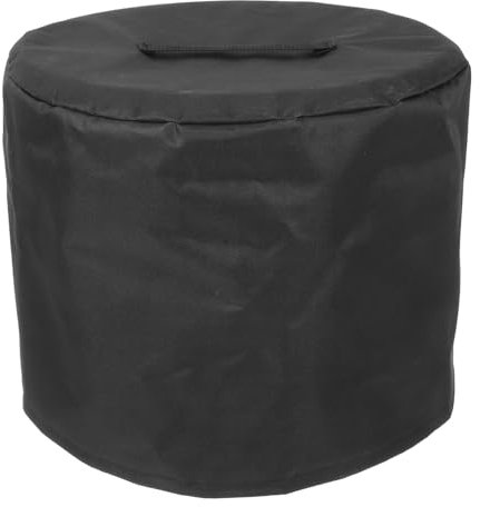 Abaodam Housse De Protection Pour Foyer Extérieur Housse Ronde Pour Brasero Facile à Installer Transporter