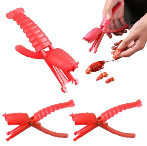 Herramienta para Pelar Cangrejos | Pelador De Langostinos Antideslizante | Pelador De Gambas Para Cocina,para Adultos Niños Picnic Camping Barbacoa Cocina Culinaria Mariscos Langosta
