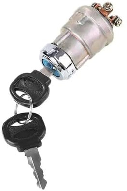 Interruttore di avviamento motore a 4 fili adatto per auto, moto, trattore, carrello elevatore, rimorchio, interruttore di accensione con chiave Interruttore Accensione Avviamento