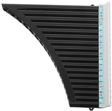 INOOMP 18 rohr Panflöte C dur Musikinstrument für Anfänger Tragbare Panflöte mit Vollem Klang Festem Winkel und Großem Tonumfang für Musikunterricht und Aufführungen