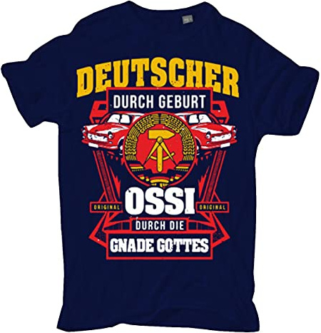 Herren T-Shirt Ossi durch Gnaden Gottes Größe S - 5XL
