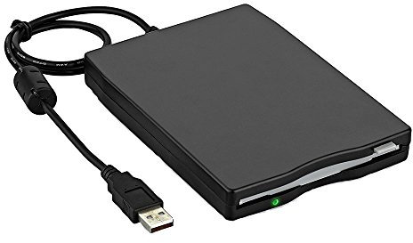 Market&YCY Unidad de Disquete USB DE 3.5 1.44 MB FDD Unidad de Disquete Externa portátil Lector de Disquetera USB Plug and Play para PC Windows 10 8 7 Windows 98 2000 Windows XP Vista Mac - Negro