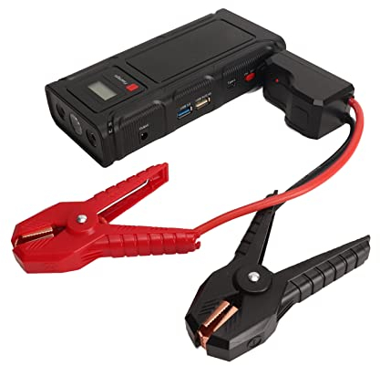 Tragbares Telefon-Laptop-Ladegerät Auto-Starthilfe, 2000 A Peak 18000 MAh Starthilfe-Akku, 12-V-Autobatterie-Booster-Pack für Auto, LKW, Motorrad, SUV