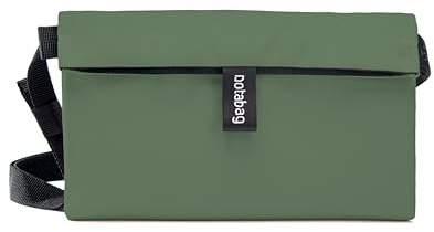 Notabag Crossbody Tasche (Fern Green) – Vielseitige Tragetasche, Handtasche & Umhängetasche – Innovatives Design aus recycelten Materialien – Handgefertigte Umhängetasche Damen