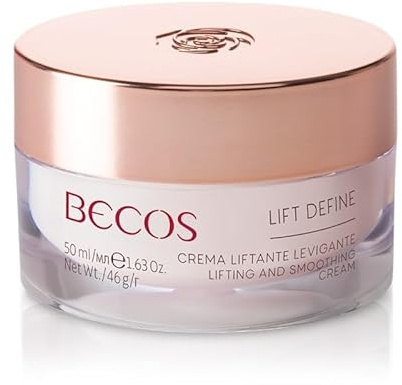 Becos Lift Define - Crema Liftante Levigante viso 50ml - rassoda i cedimenti cutanei, distende rughe e linee sottili.