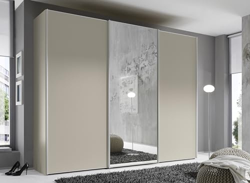 Staud Schwebetürenschrank 3-türig Sinfonie Plus H240 x B298 Sand Innenausstattung-Sets Premium