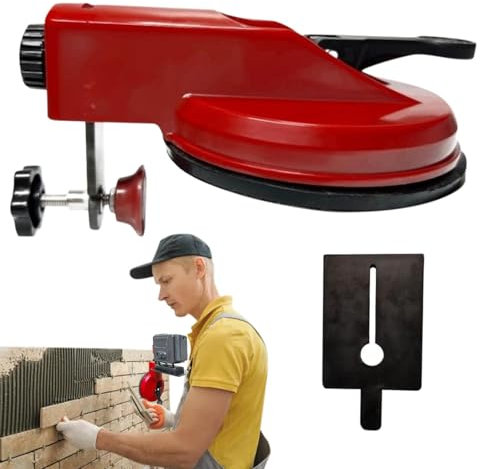 Wall Tile Leveler | Self-Leveling Compound for Floors | Vibrating Tile Suction Cup Tool and Tile Spacers Leveling System | Reusable Installation Tools for Precision Tile Work