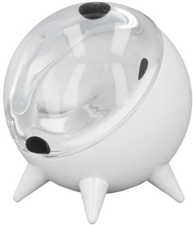 Tanzender Ferrofluid Lautsprecher, Magnetisches Tonabnehmer Musik Rhythmus Lautsprecherspielzeug, Ferrofluid Lautsprecher Music Mate, Ferrofluid Anzeigelampe für Desktop