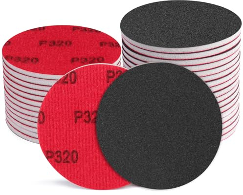 Shinboc 18 PCS 5 Inch Sanding Sponge 320 Grit, Bowling Ball Sanding Pads