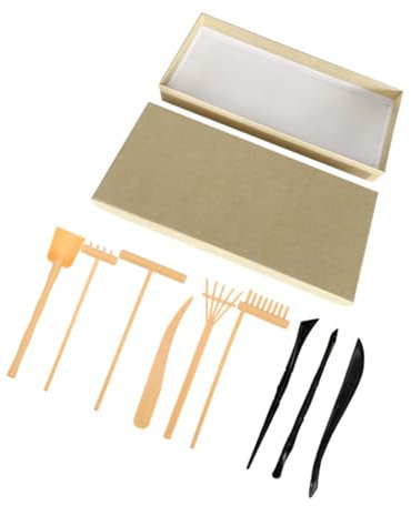 ifundom Elegant Mini Zen Garden Rake Japanese Sand Art Tool Diy Zen Garden Supply Home Office Decor