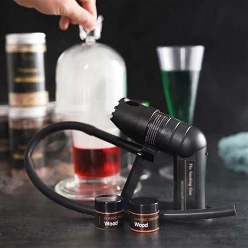 Pistolet à Fumer, Fumeur Portable, Fumoir alimentaire for viande, saumon, boissons cocktails, fromage, barbecue, grill, accessoires gourmands