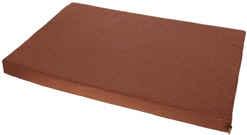Kerbl Pet Memory-Foam-Matratze Oliver | Rost, 115 × 75 × 8 cm, komfortable Hundematratze aus anpassungsfähigem Memory-Schaumstoff