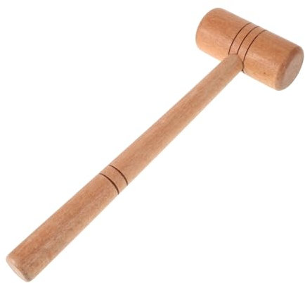 Wood Jewelry Hammer for Shaping and Repair Wooden Handle