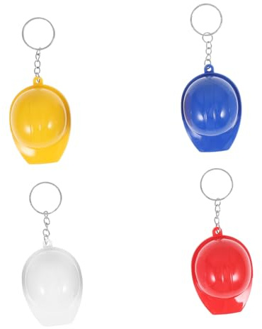LIFKOME Porte-clés pour Filles, Porte Cle Motard en Alliage de Zinc et Plastique, 4 Pièces, Ouvre-Bouteille, Anneau Suspendre, pour Paquet