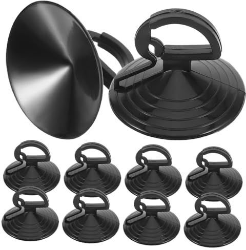 Vaguelly Extracteur D'ampoules Silicone 35mm Noir 10 Pièces Extracteur De Ventouse Pour Ampoules Outil De Retrait Pratique Pour Installation Et Remplacement