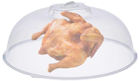 Couvercle pour micro-ondes pour aliments - Protection de de four - Couvercle anti-éclaboussures réglable pour la plupart des aliments