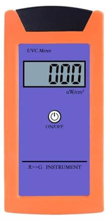 EDEDE Mesureur de Teinte de vitre Compteur de lumière numérique RGM, Spectre 220-280NM, Mesure du rayonnement UV, Mesure de l'éclairage UV élevé