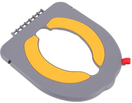 Denash Siège de Pot pour Tout-petit, Siège de Toilette Universel avec Ventouses Fortes, Siège de Toilette Ergonomique Antidérapant pour la Maison et les Voyages
