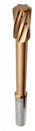 SUPKOUMKBG Reibahle, interne Kühlung, Spiralnut, Toleranz H7, CNC-Maschine, Lochbohrwerkzeug, Klinge, Wasserauslass(D4.4x6dx12x34x75-4T)