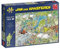 Jumbo, Jan Van Haasteren - The TV Studios, Jigsaw Puzzles for Adults, 1,000 piece