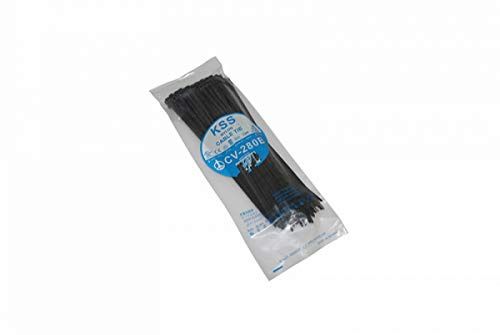 P2R (Motorisé) Collier de serrage Nylon Type rilsan 4,8x280 mm Noir (x100)