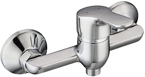 SCHÜTTE Mischbatterie Chrom 101mm Duscharmatur Wasserhahn Einhebelmischer