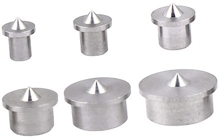OUNONA 6stücke Teiliges Set Holz Dowel Zentrierset Präzise Bohrmarkierung Für Holzverbindungen Einfacher Gebrauch Für Möbelmontage Robustes Material Für Holzarbeiten