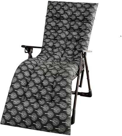 GAOXIAO Cojines para Tumbonas, Cojín Grueso Y Cómodo Exterior Jardin, Hamaca Silla Almohadón De Repuesto con Correa Antideslizante para Columpio De Porche De Patio Interior